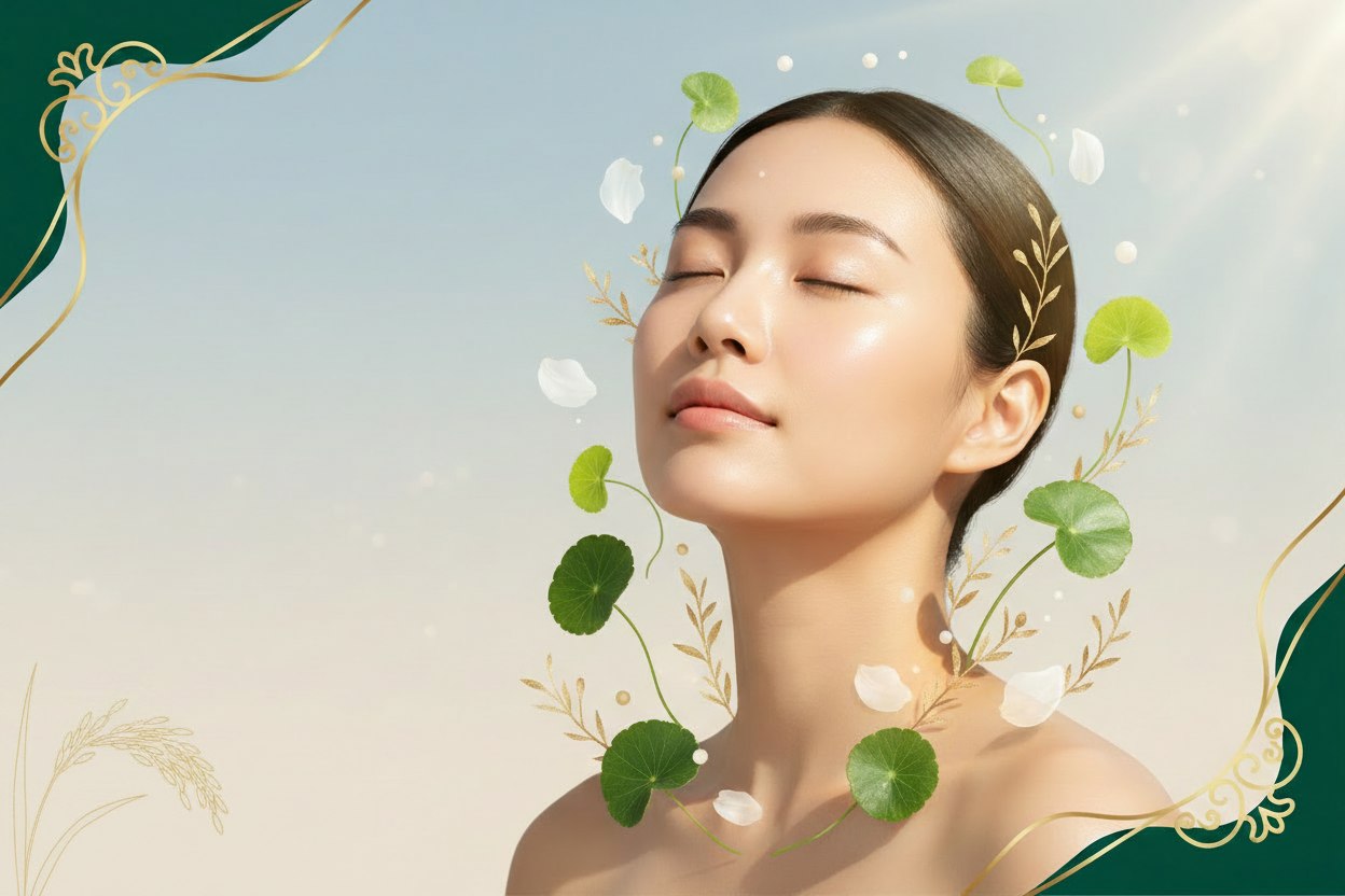 Haneul Skin campaign visual, Calm Care Glow