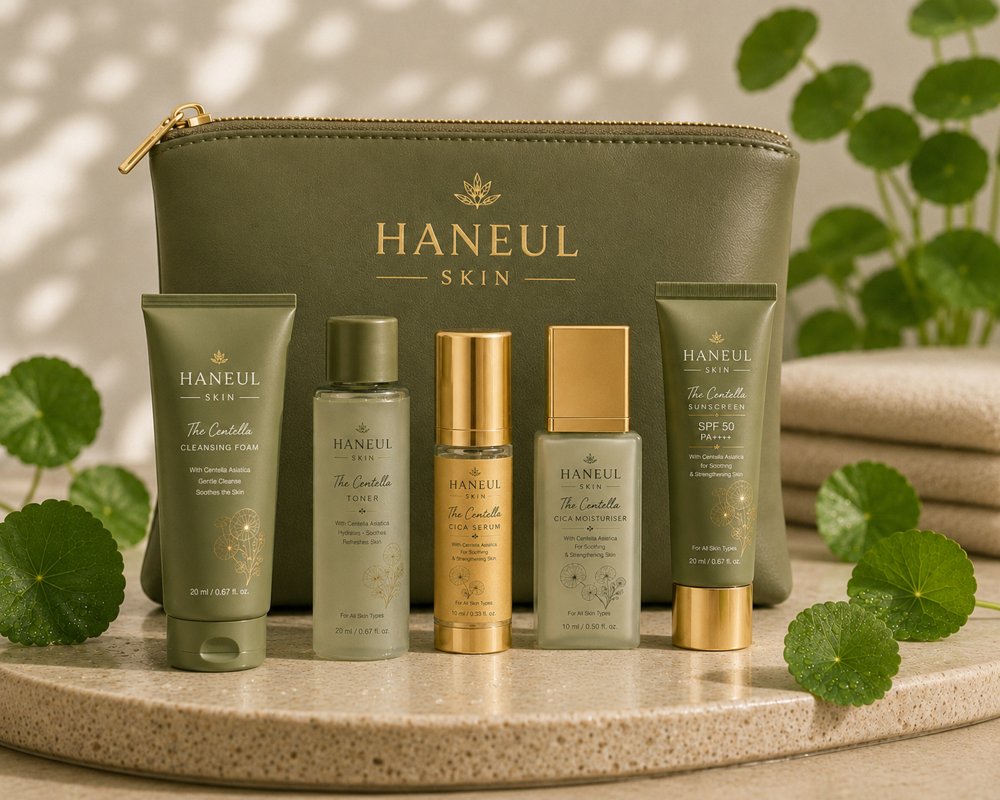 Haneul Skin Discovery Kit flatlay